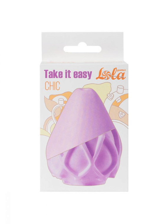 Фиолетовый мастурбатор Chic Lola toys