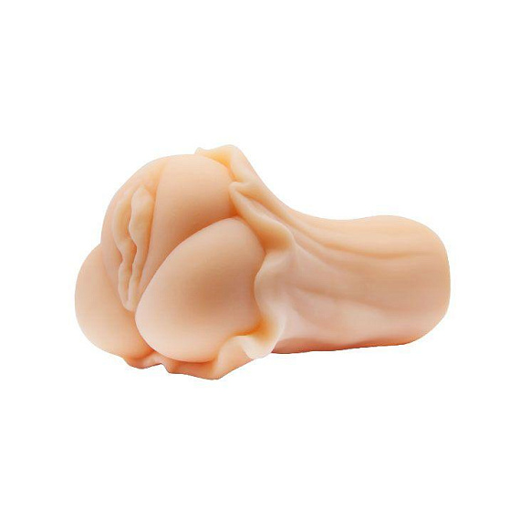 Мастурбатор-вагина без вибрации с имитацией юбки Cindy - Термопластичная резина (TPR)