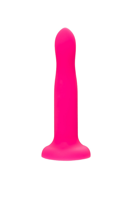 Розовый, светящийся в темноте фаллоимитатор Clint Glow - 20 см. ToyFa