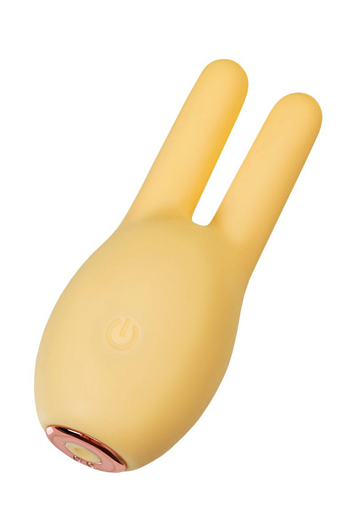 Желтый клиторальный стимулятор с ушками Mr. Bunny - фото 6