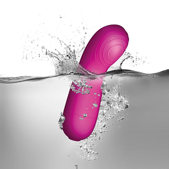 Ярко-розовый стимулятор для G-точки Sugar Berry - 12 см. от Intimcat