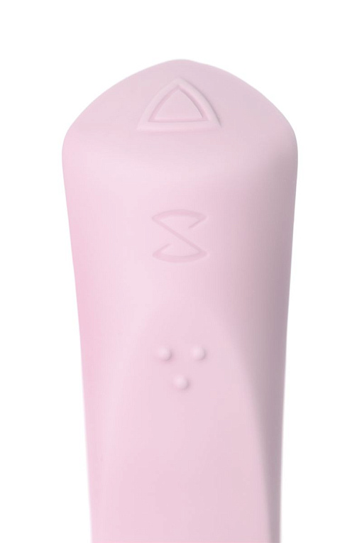 Нежно-розовый гибкий водонепроницаемый вибратор Sirens Venus - 22 см. - фото 10