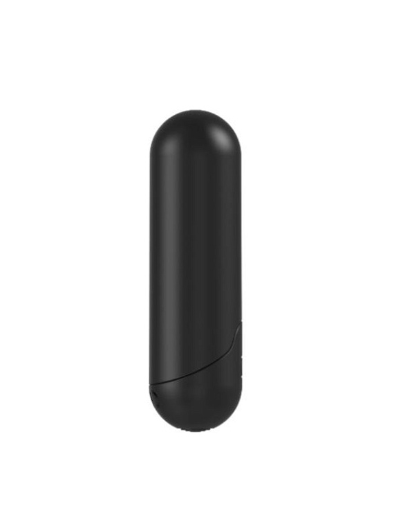 Черная перезаряжаемая анальная пробка №08 Cone-shaped butt plug - 13,5 см. - фото 5