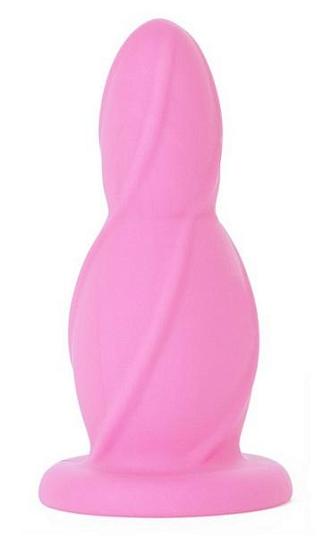Малая анальная втулка Small Buttplug розового цвета - 9,4 см.
