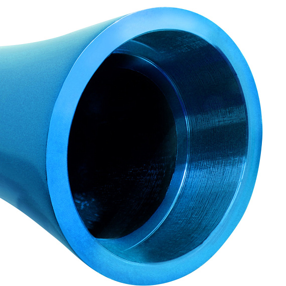 Алюминиевый вибратор BLUE LARGE - 18,4 см. от Intimcat