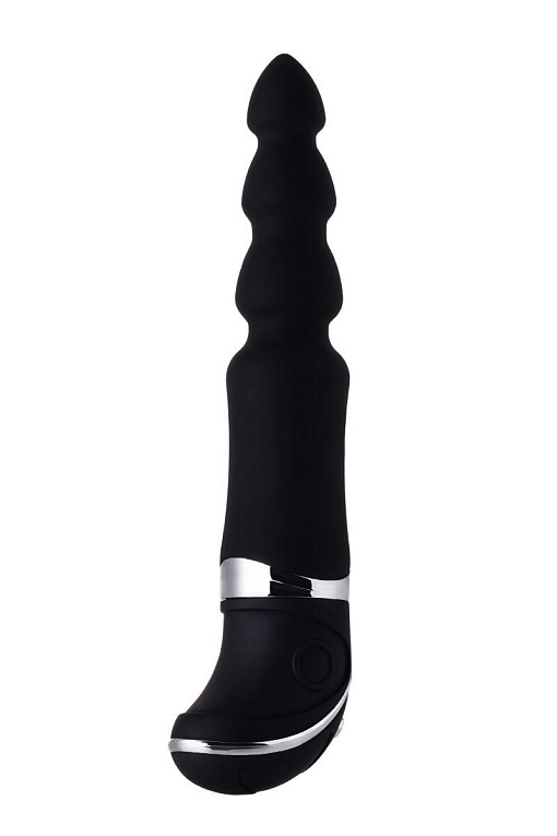 Чёрный анальный вибростимулятор Erotist - 20,7 см. - фото 5