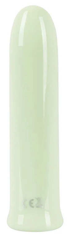 Зеленая вибропуля Shaker Vibe - 10,2 см. от Intimcat