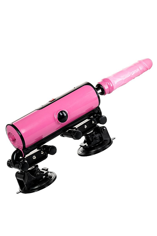 Розовая секс-машина Pink-Punk MotorLovers - термопластичный эластомер (TPE)