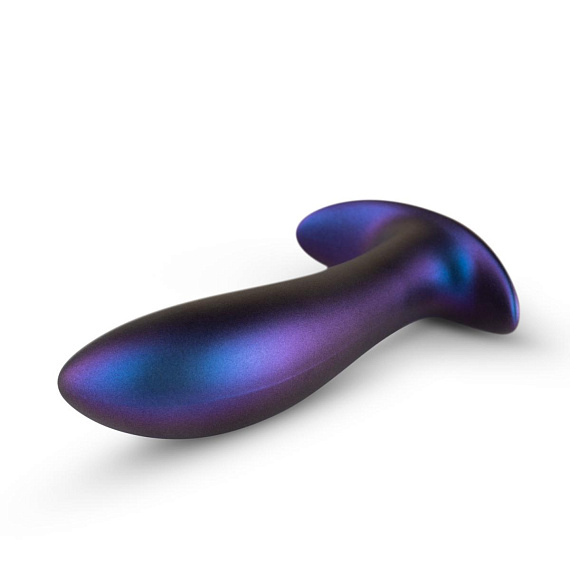 Фиолетовый анальный вибратор для ношения Uranus - 12 см. - анодированный пластик, силикон