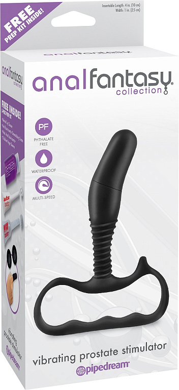 Стимулятор простаты Vibrating Prostate Stimulator с вибрацией - 14,5 см. от Intimcat