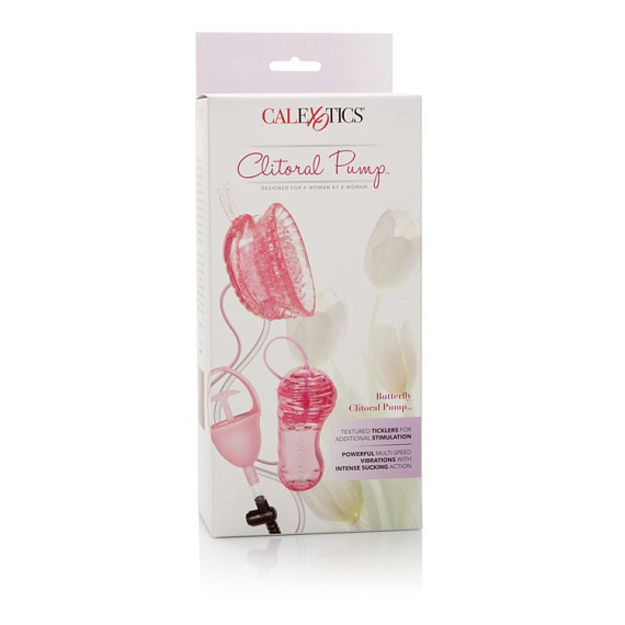 Вибрирующая помпа для клитора Butterfly Clitoral Pump от Intimcat