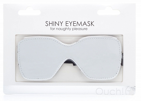 Белая маска Shiny Eyemask - поливинилхлорид (ПВХ, PVC)