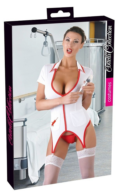Соблазнительный игровой костюм медсестры - фото 5