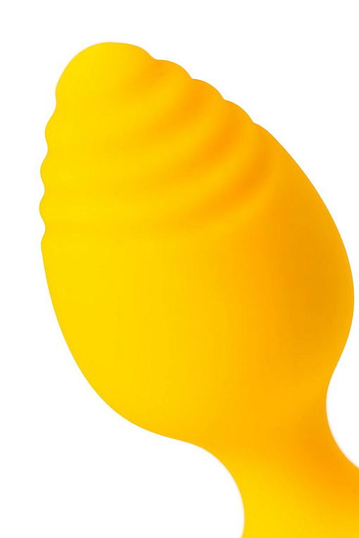 Желтая анальная втулка Riffle - 6 см. - фото 9