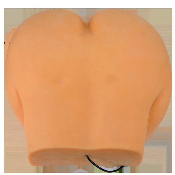 Реалистичная вагина с вибрацией, нагревом и шлемом виртуальной реальности CyberSkin Twerking Butt Classic Topco Sales