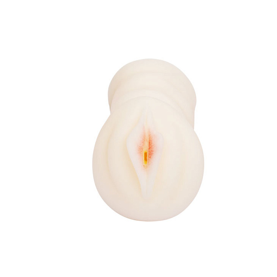 Мастурбатор-вагина с вибрацией от съёмного кольца - 14 см. Baile