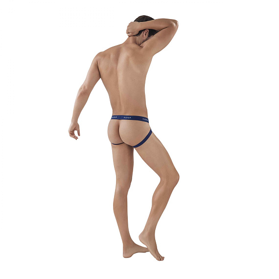 Темно-синие мужские трусы-джоки Venture Jockstrap от Intimcat