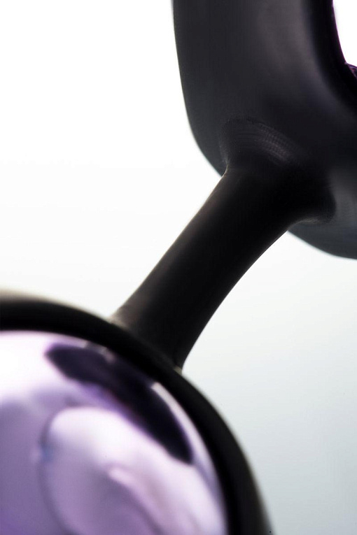 Фиолетово-черная вагинальные шарики TOYFA A-toys - фото 8