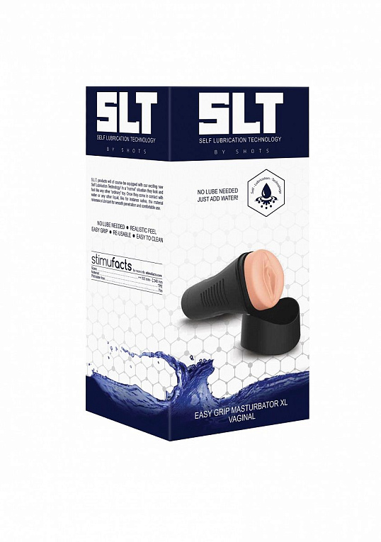 Мастурбатор-вагина Self Lubrication Easy Grip Masturbator XL Vaginal от Intimcat