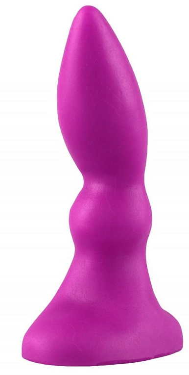 Фиолетовая коническая пробка - 10 см. от Intimcat