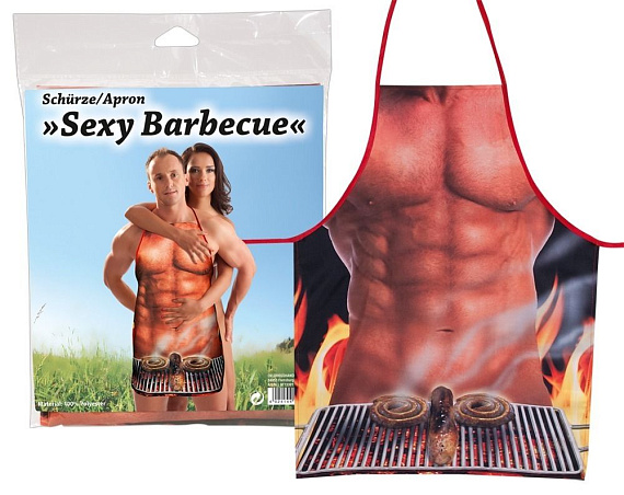 Мужской фартук Sexy Barbecue