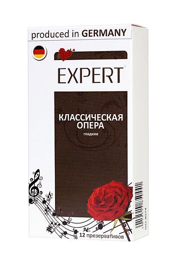 Гладкие презервативы Expert  Классическая опера  - 12 шт.