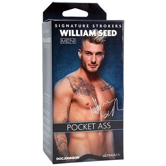 Телесный мастурбатор-анус William Seed Pocket Ass - ULTRASKYN