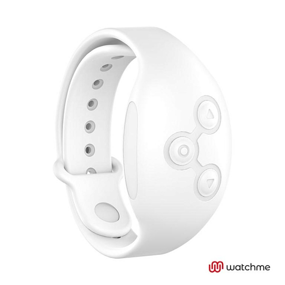 Зеленое виброяйцо с белым пультом-часами Wearwatch Egg Wireless Watchme - фото 5