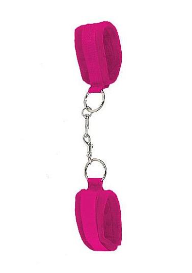 Розовые наручники Velcro Cuffs