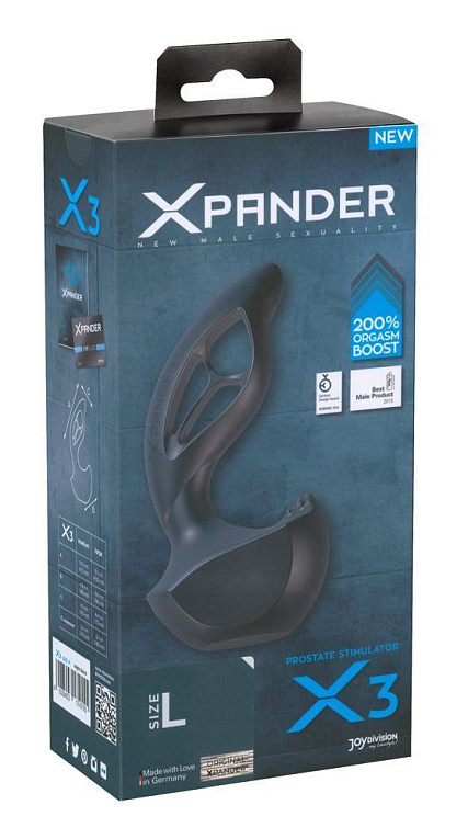Стимулятор простаты JoyDivision Xpander X3 Size L от Intimcat
