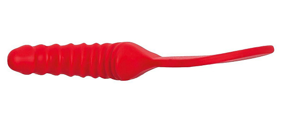 Красный силиконовый пэддл BÜCK DICH с рукоятью-фаллосом для стимуляции точки G или простаты от Intimcat