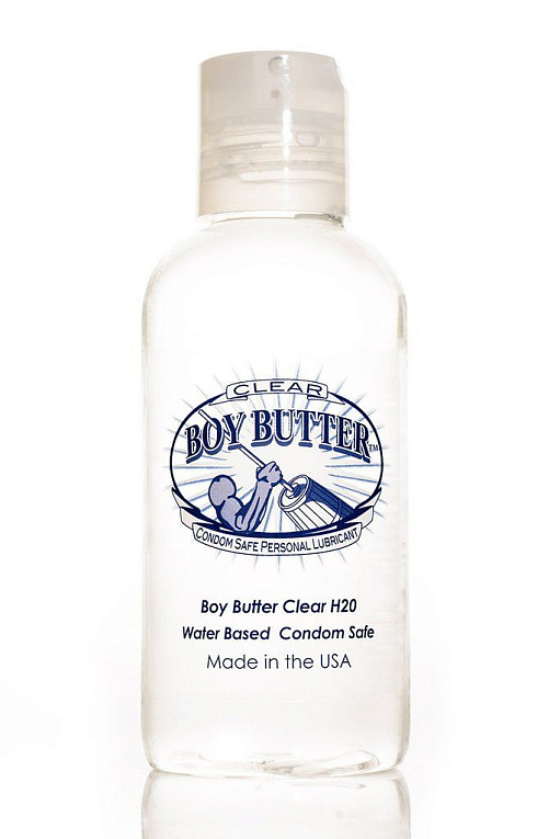 Лубрикант на водной основе Boy Butter Clear H2O - 118 мл.