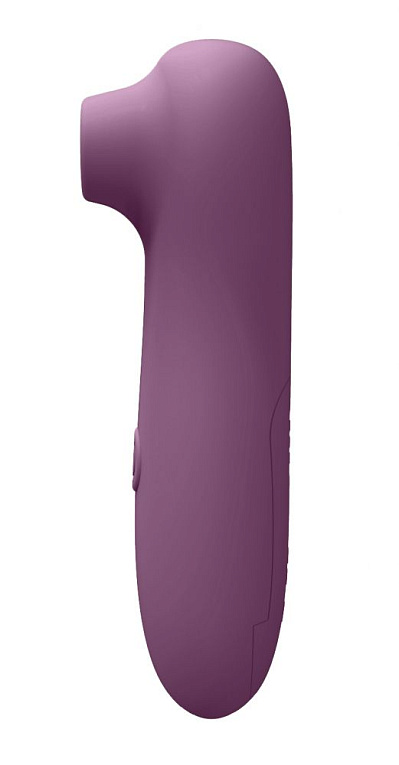 Фиолетовый вакуумный вибростимулятор клитора Ace - анодированный пластик (ABS)