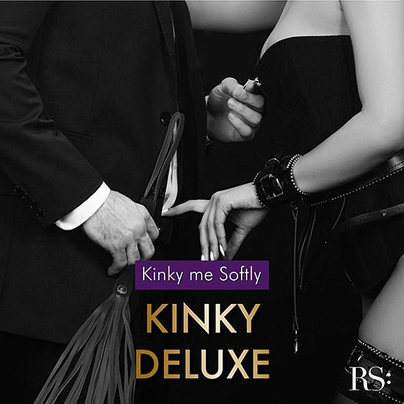 БДСМ-набор в черном цвете Kinky Me Softly - фото 6