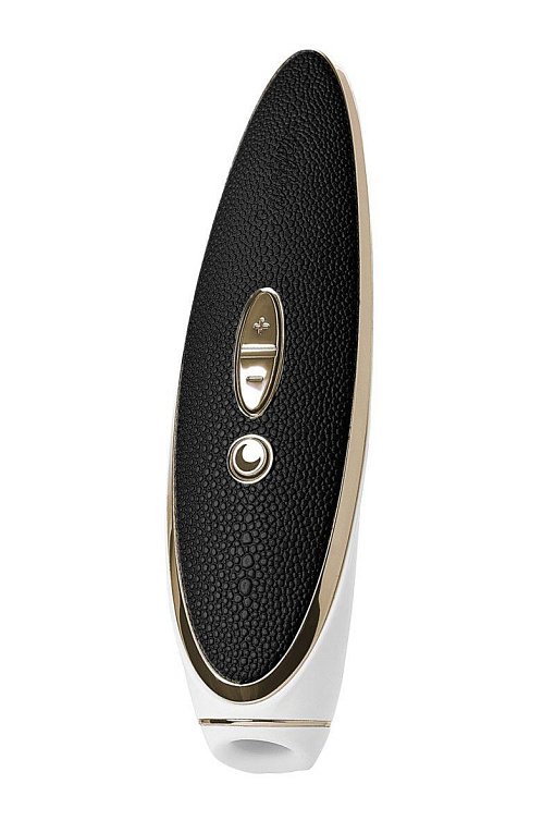 Вакуумно-волновой стимулятор Satisfyer Luxury Haute Couture с вибрацией - анодированный пластик, силикон