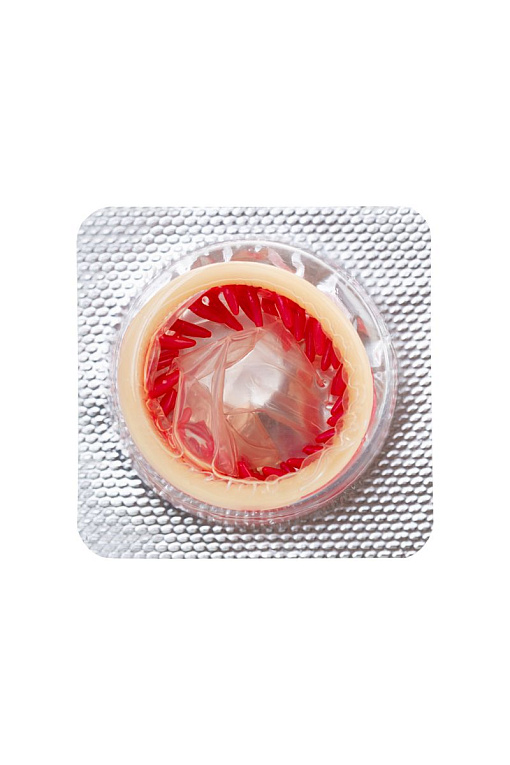 Презерватив с усиками  Стимулирующая штучка №6  - 1 шт. от Intimcat