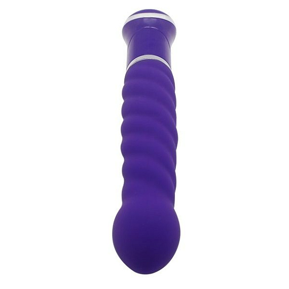 Фиолетовый спиралевидный вибратор ECSTASY Charismatic Vibe - 20,7 см. - силикон