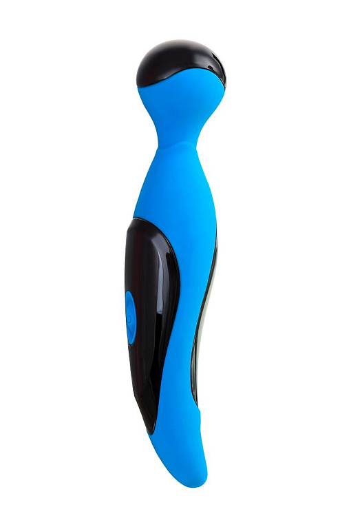Голубой вибростимулятор COSMY - 18,3 см. ToyFa