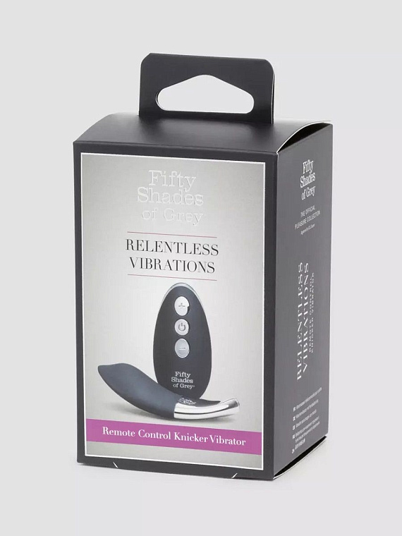 Клиторальный стимулятор с пультом ДУ Relentless Vibrations Remote Knicker Vibrator Fifty Shades of Grey