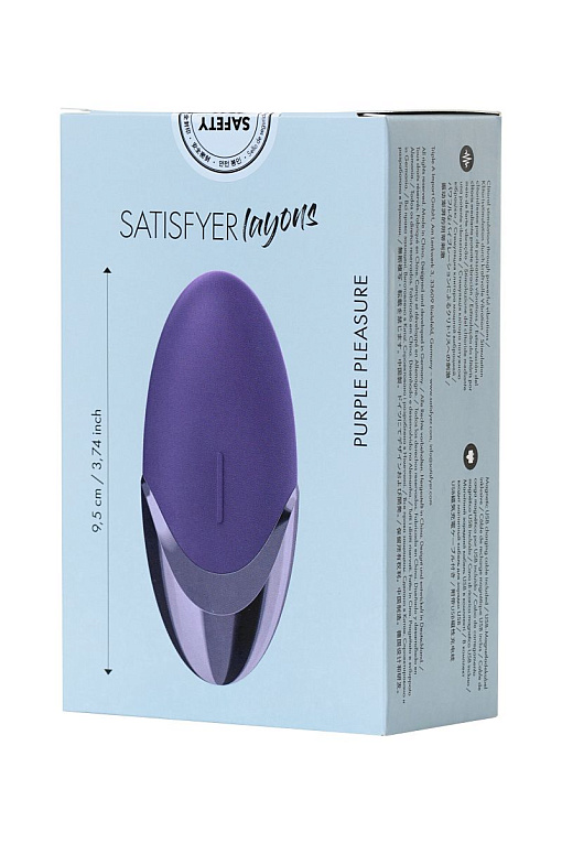 Фиолетовый вибромассажер Satisfyer Purple Pleasure - фото 10
