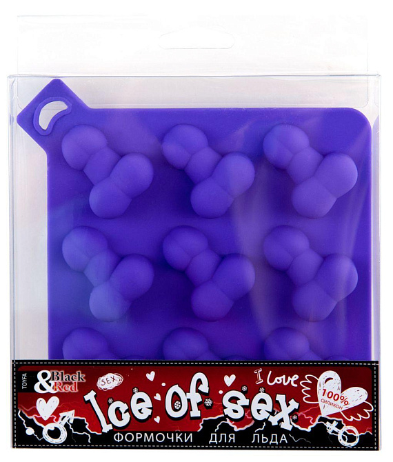 Формочка для льда фиолетового цвета от Intimcat