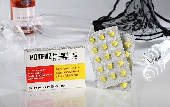 БАД для мужчин Potenzstarker - 30 драже (437 мг.) - 