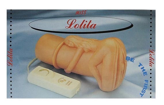 Мастурбатор-вагина Lolita с вибрацией - поливинилхлорид (ПВХ, PVC)