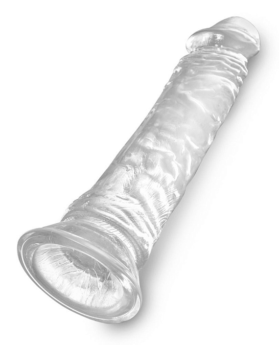Прозрачный фаллоимитатор 8 Inch Dildo - 21,8 см. от Intimcat