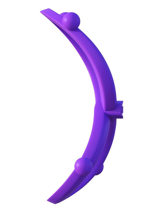 Фиолетовое эрекционное кольцо на пенис и мошонку Infinity Ring от Intimcat