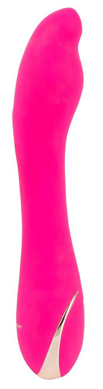 Розовый G-стимулятор с вибрацией Revel - 22,2 см. - силикон