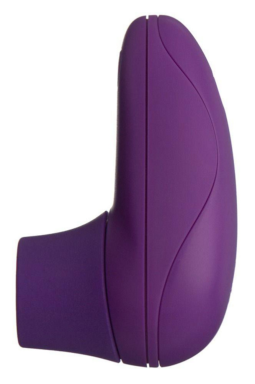 Фиолетовый вакуумный стимулятор клитора Womanizer Starlet - анодированный пластик, силикон