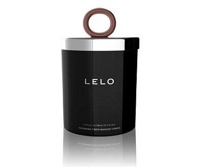 Массажная свеча  Мерцающее прикосновение  с ароматом ванили и шоколадного ликера (LELO)