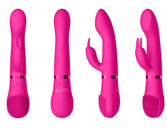 Розовый эротический набор Pleasure Kit №1 - силикон