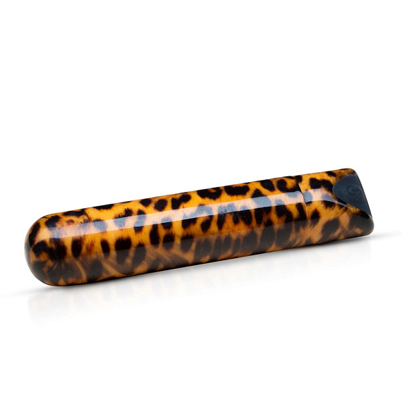 Леопардовая вибропуля Nayo Bullet Vibrator - 9 см. - фото 5